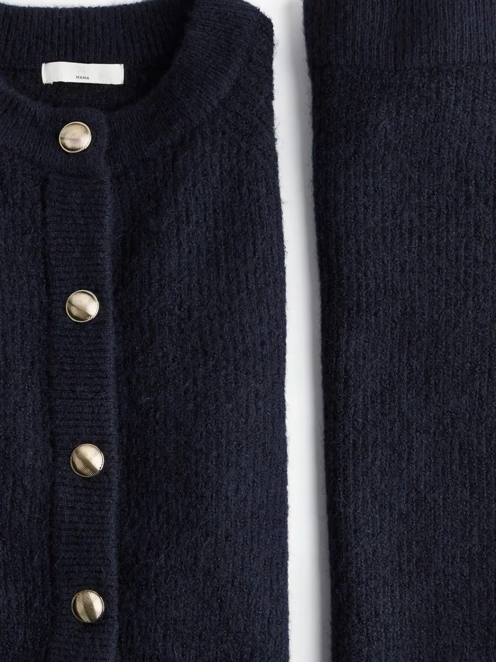 Navy Knit Maternity 2-Piece Set